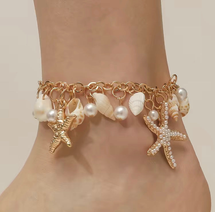 Seashell Anklet