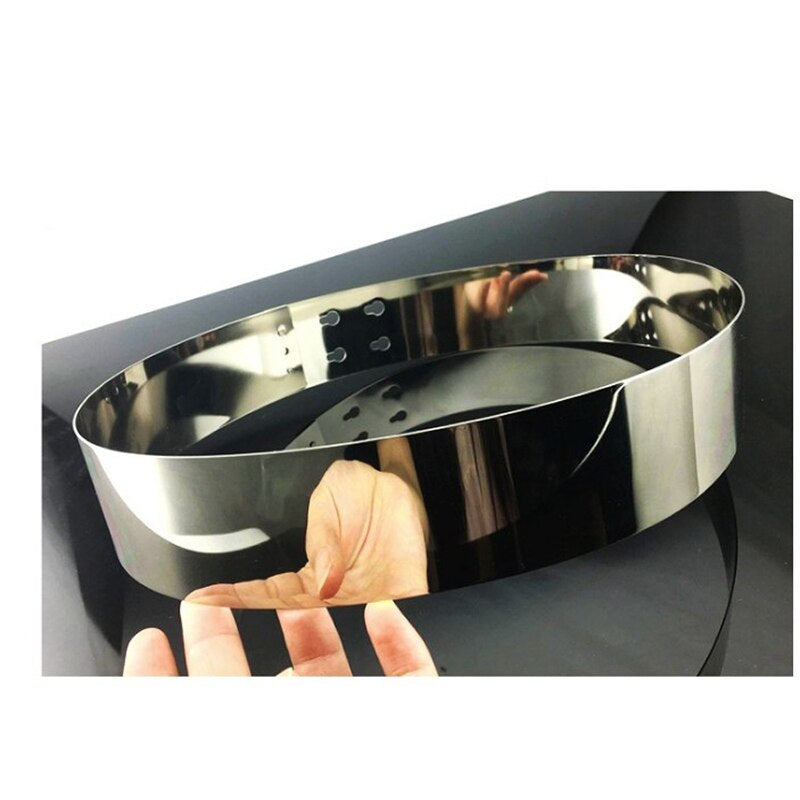Full Metal Plate Ring like Corset belt