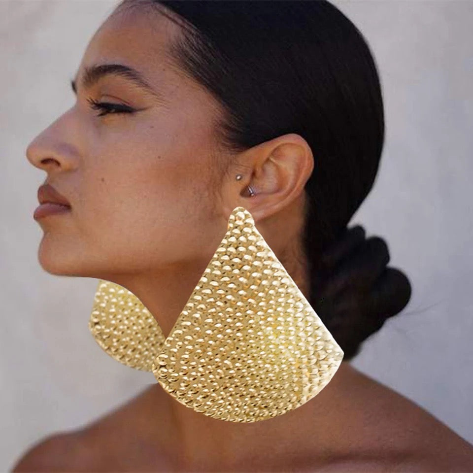 Pendant Geometric Earrings