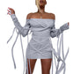Mesh Bodycon Bandage Dress