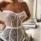 Lace Corset And Skirt Set