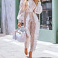 Sheer White Lace Jumpsuit
